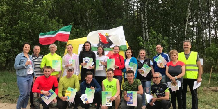 Спортивное ориентирование как сплочение членов Профсоюза города Казани