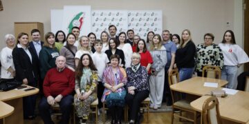 18 апреля во Дворце труда состоялся «Тотальный диктант».